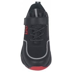 B-9520-A черн Кроссовки для мальчиков (27-32)/8