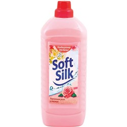 Ополаскиватель для белья с антистатическим эффектом "Soft Silk" бархатная роза и жасмин, 2кг