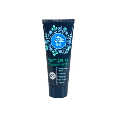 Nordic Frost Крем для ног с кедровым маслом 75г