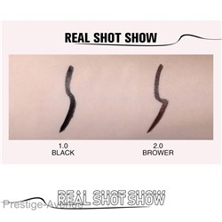 Подводка для глаз O.TWO.O Ink Colour waterproof eyeliner pen №1.0 Black (арт 1008)