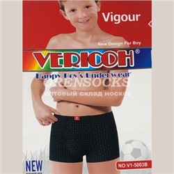 VERICOH ПОДРОСТКОВЫЕ ТРУСЫ БОКСЕРЫ НА МАЛЬЧИКА ХЛОПОК 70%, В УПАКОВКЕ 8 ШТ. НА ВОЗРАСТ 6-8,8-10,10-12,12-14 ЛЕТ ПО 2 ШТ. НА КАЖДЫЙ РАЗМЕР 5003B
