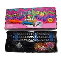 Набор резинок для плетения браслетов "Topshow Loom", 30х13х4 см, 600 шт. SH 297015