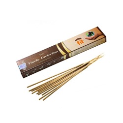 Vedic FAMILY PROTECTION Natural Incense Sticks, Aromatika (ЗАЩИТА СЕМЬИ натуральные ароматические палочки, Ароматика), 15 г.
