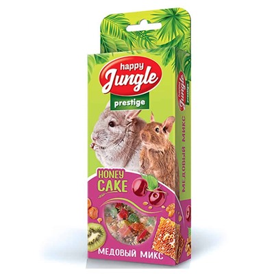 Корм Джунгли Престиж корзинки для грызунов медовый микс, 3 шт. 85г АГ