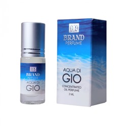 AQUA DI GIO Concentrated Oil Perfume, Brand Perfume (Концентрированные масляные духи), ролик, 3 мл.