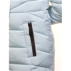 D16-788 Пуховик женский зимний (90% пух, 10% перо, натуральный мех чернобурки) размер M - 44 российский