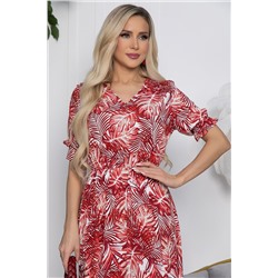 Платье Ирени (красное) П10298