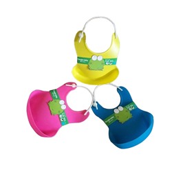 Слюнявчик силиконовый Nicole Baby