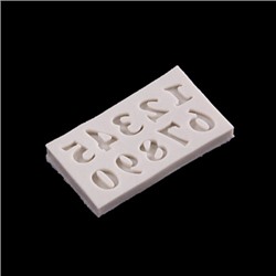 Силиконовый молд "Цифры мини" 6*3 см