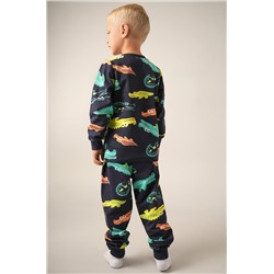 Пижама из футера с начесом для мальчика Happyfox