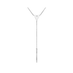 Колье из серебра без вставки, Ю-55039р