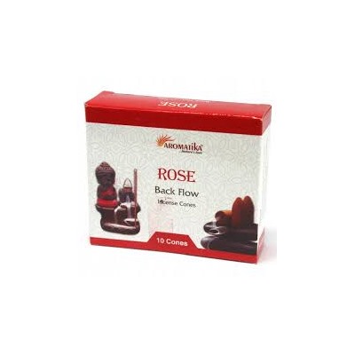 ROSE Back Flow, Aromatika (Конусы РОЗА стелющийся дым, Ароматика), 10 конусов.