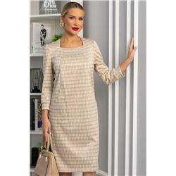 Платье Настроение (бежевое) П13744-19М