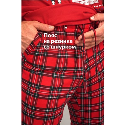 Мужская новогодняя пижама Happyfox