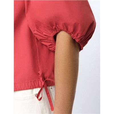 Блузка из легкого хлопкового поплина