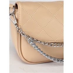 Сумка женская искусственная кожа Ch&K-8863,  1отд,  плечевой ремень,  св, бежевый SALE 245914