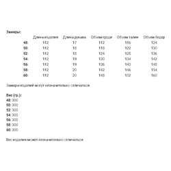 3461 син Платье женское (48-58)