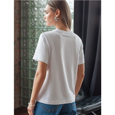 Футболка из премиального хлопка с авторским принтом