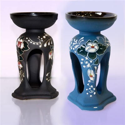 Аромалампа ВЕНЕЦИЯ МАТОВАЯ (авторская роспись, 8*14,5 см.), 1 шт.