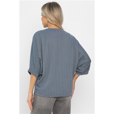 Джемпер трикотажный Джорджина (джинс) Б14247-12М