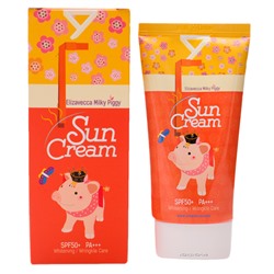 Солнцезащитный крем Milky Piggy SPF50+ PA+++ Elizavecca, Корея, 50 мл Акция