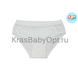 Трусы белые для девочки