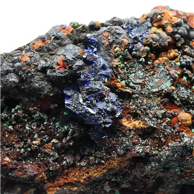 Азурмалахит камень 92*42*50мм, 181г