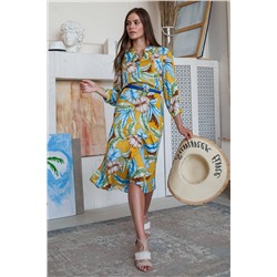 ARTiMODA 321-03 тропик_желтые, Платье