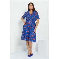 Платье Признание в любви (синее) П12654-25