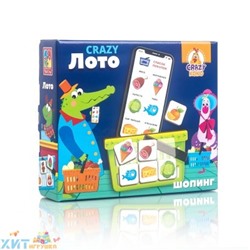 Настольная игра "CRAZY Лото" VT8055-03, VT8055-03