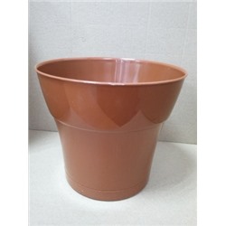 Горшок Тоскана +подд.-круг. d15 1,45л терракот