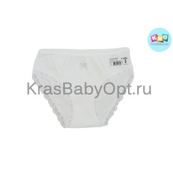 Трусы белые для девочки