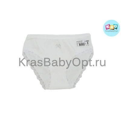 Трусы белые для девочки