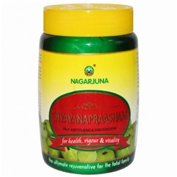 Nagarjuna CHYAVANPRAASHAM (Чаванпраш для здоровья, энергичности и жизнеспособности, Нагарджуна), 500 г.