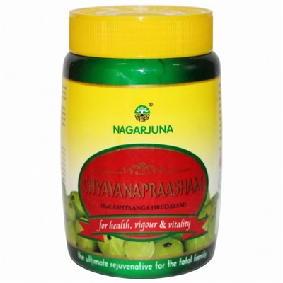 Nagarjuna CHYAVANPRAASHAM (Чаванпраш для здоровья, энергичности и жизнеспособности, Нагарджуна), 500 г.