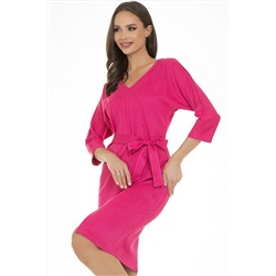 Платье Теплые объятия (вельвет, малина)