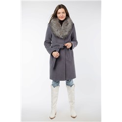 02-3000 Пальто женское утепленное (пояс)