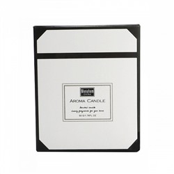 Aroma Candle AGILAWOOD, Menahem (Аромасвеча в стакане АЛОЙНОЕ ДЕРЕВО, время горения: около 12 часов), 1 шт.