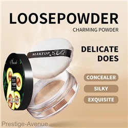 ZOZU Рассыпчатая с экстрактом авокадо 8.5 g. (NATURAL COLOR) Арт:71335