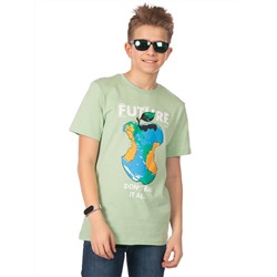 Футболка детская Серый нефрит