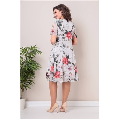 Moda Versal П2383 молочно-красный, Платье
