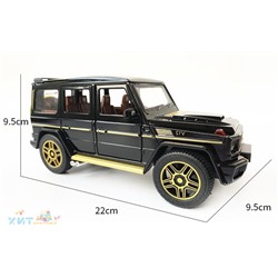Модель Mercedes-Benz 1:24 (металл, свет, звук, поворотная передняя ось) без индивидуальной упаковки в ассортименте CZ118A, CZ118 / CZ118AD