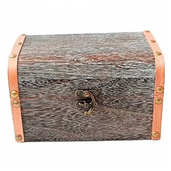 Шкатулка Сундук обитый 17,8*13*10,5см SH 999774.1