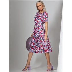 Платье Цветочный роман, кокетка