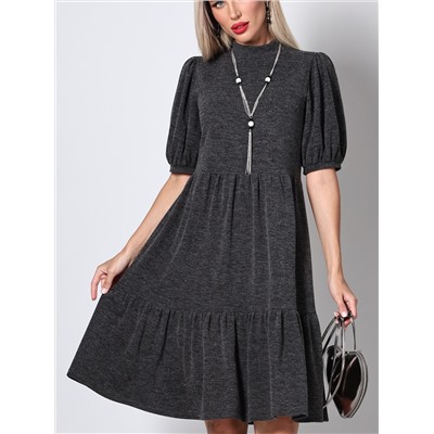 Платье Философия комфорта, графит