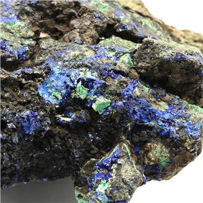 Азурмалахит камень 106*62*42мм, 340гр