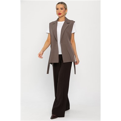 Жилет Рабочий день (кофе) Б14214-4М