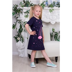 Туника 35580 детская (Темно-синий)