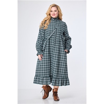 Anelli 977 зеленый_NEW, Платье