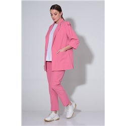 Liona Style 823 розовый, Брюки,  Жакет